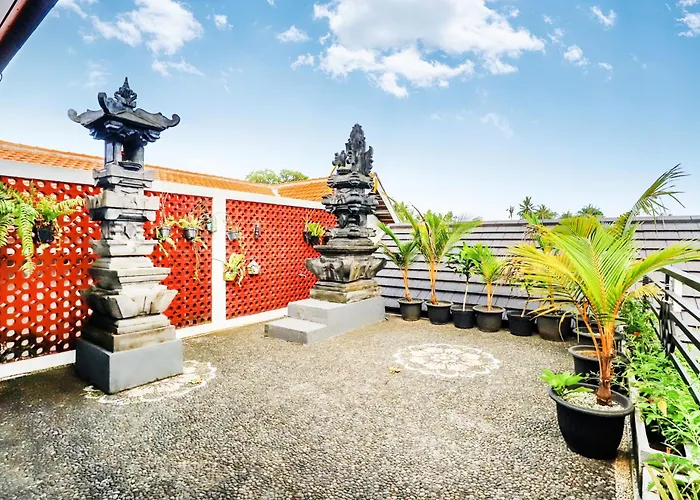 Pensión White Blue House - Private Room, Shared Pool And Kitchen - 4 Ubud