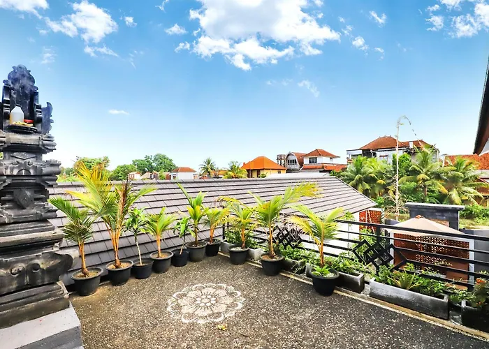 White Blue House - Private Room, Shared Pool And Kitchen - 4 Ubud